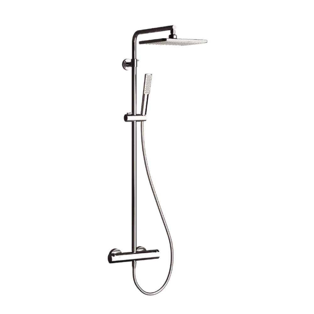 Devon Thermostatic 2 Way Chrome