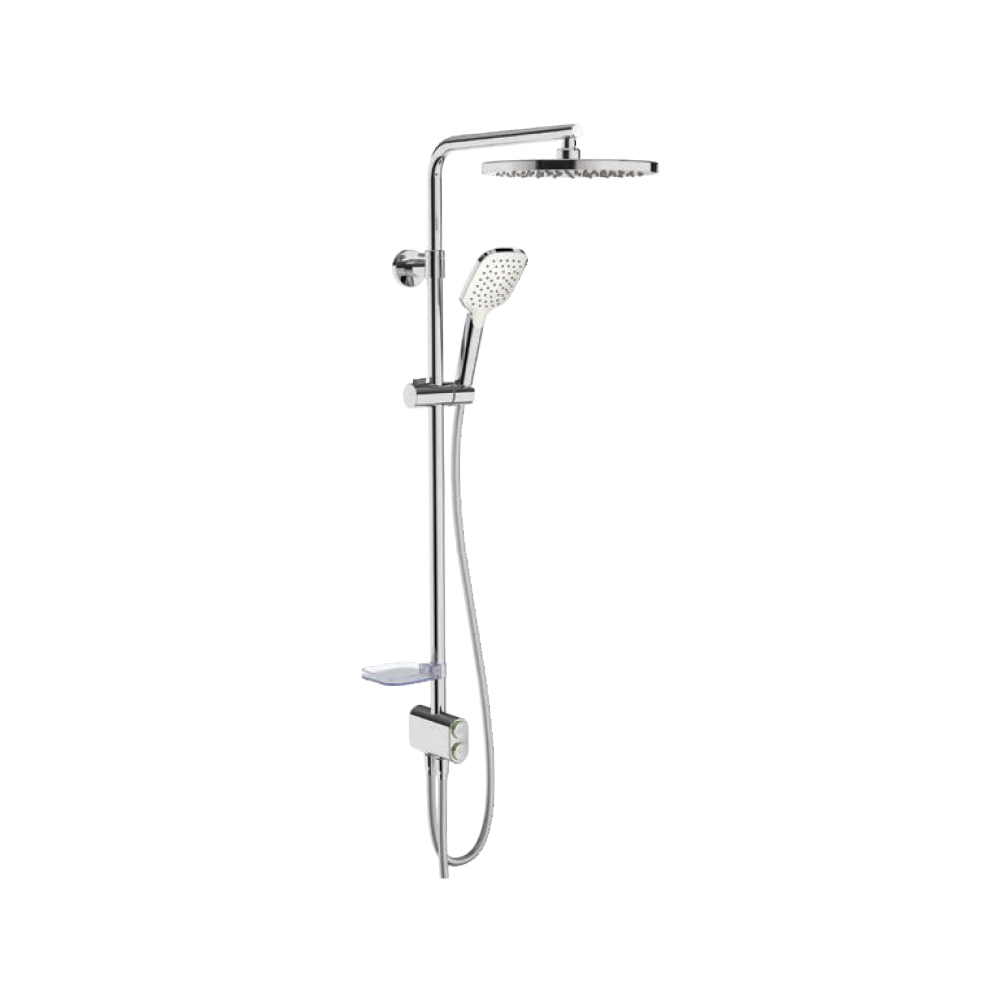 Tena Square 2 Way Chrome
